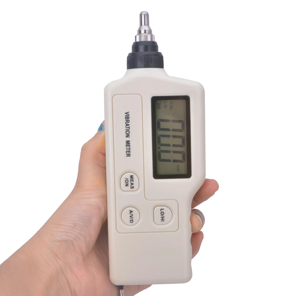 handheld vibration Meter digital display speed/acceleration