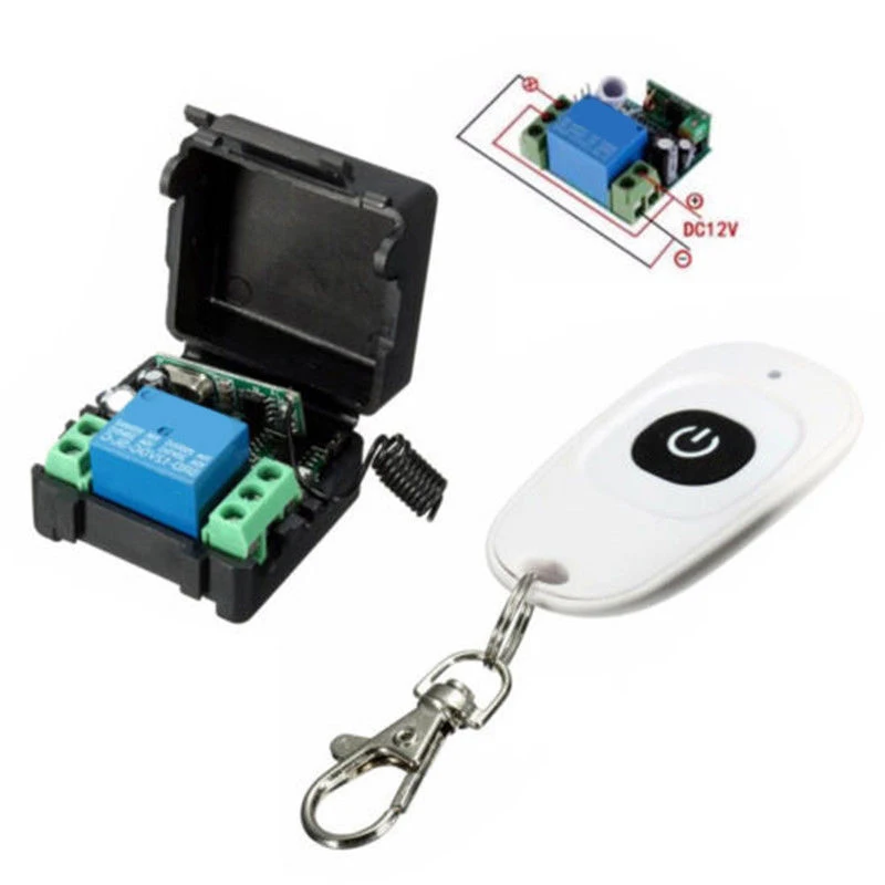 DC 12V 10A 315MHz Wireless Remote Control Relay Learn Code Switch