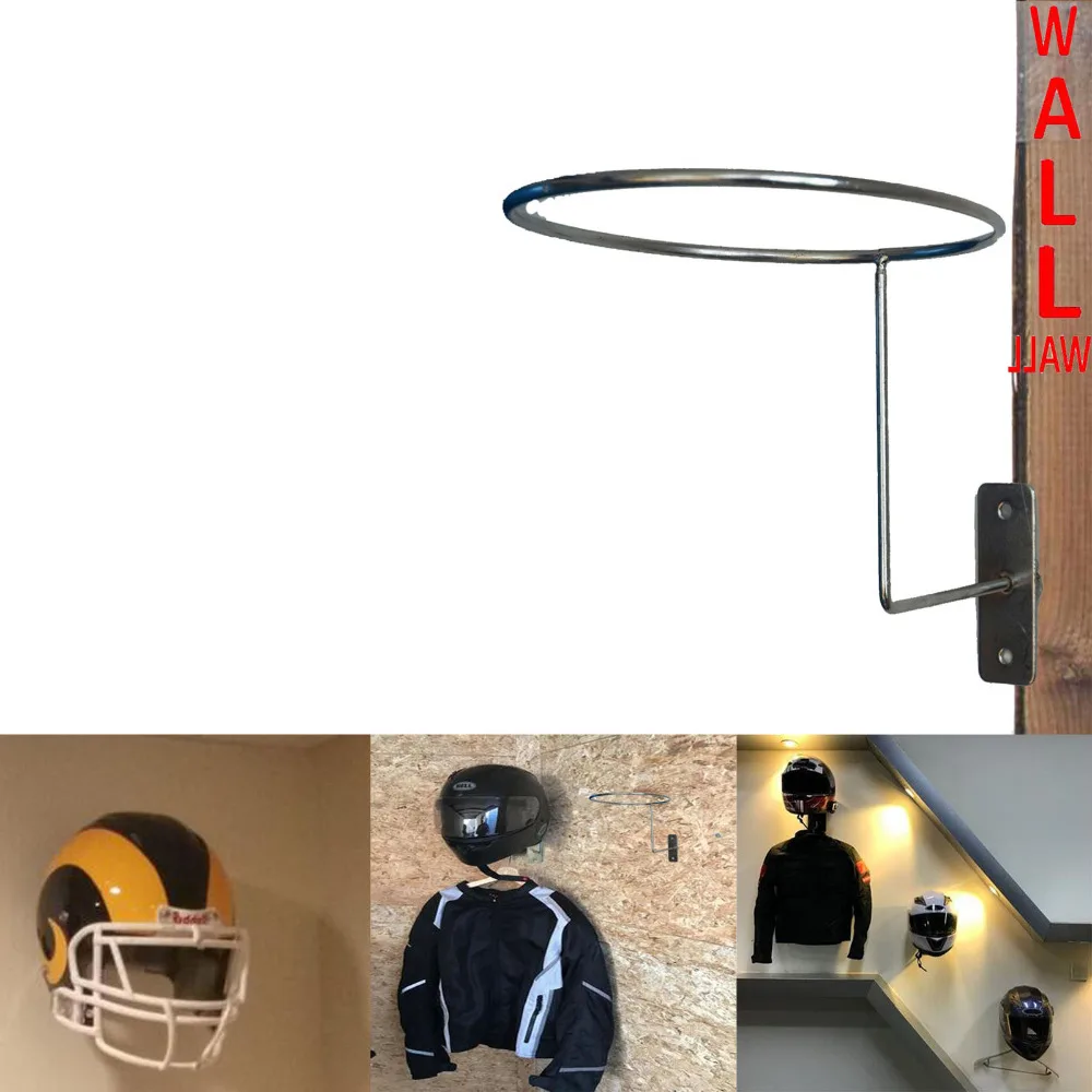

Motorcycle Accessories Helmet Holder Hanger Display Rack Jacket,gloves Hook Gift