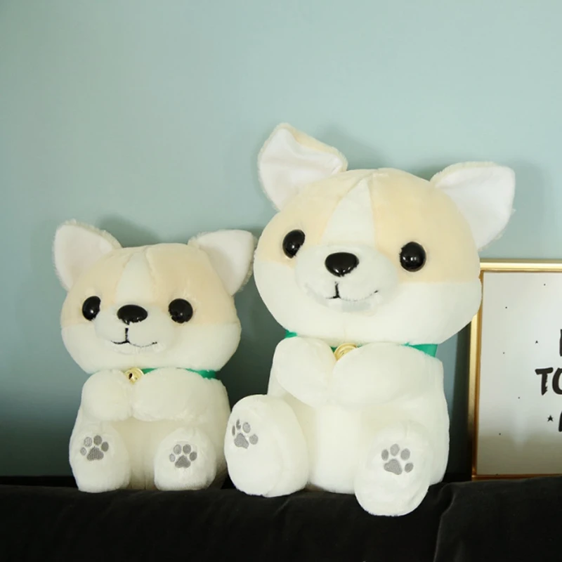 Рождественские подарки для домашних животных плюшевая собака Чихуахуа и корги кролик в игрушке креативная Кукла мультфильм игрушка Kawaii