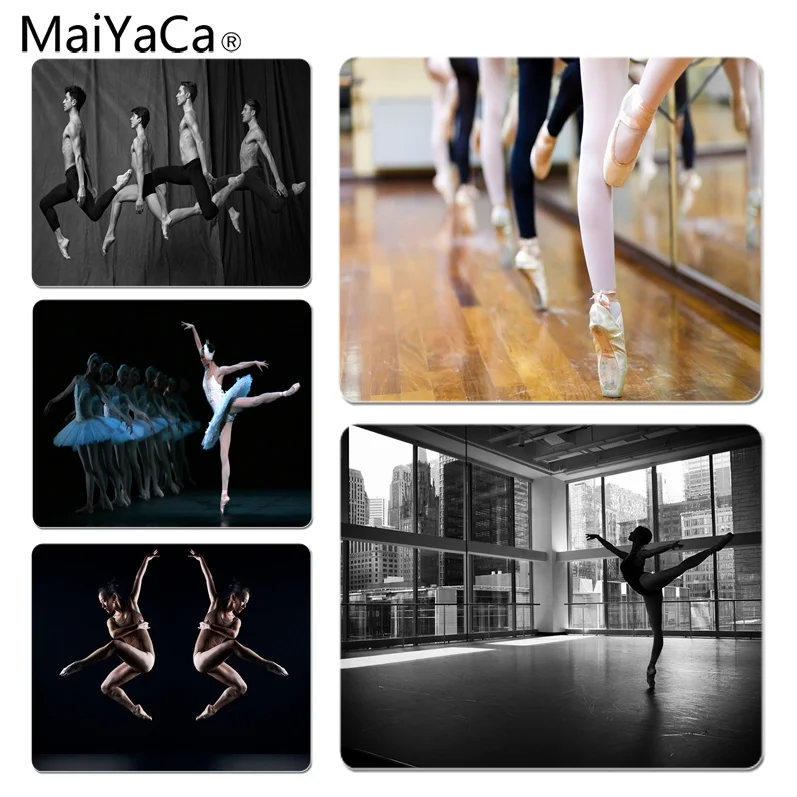 

MaiYaCa My Favorite BALLERINA Ballet Dancer DIY Design Pattern Game mousepad Size for 18x22cm and 25x29cm Rubber Mousemats