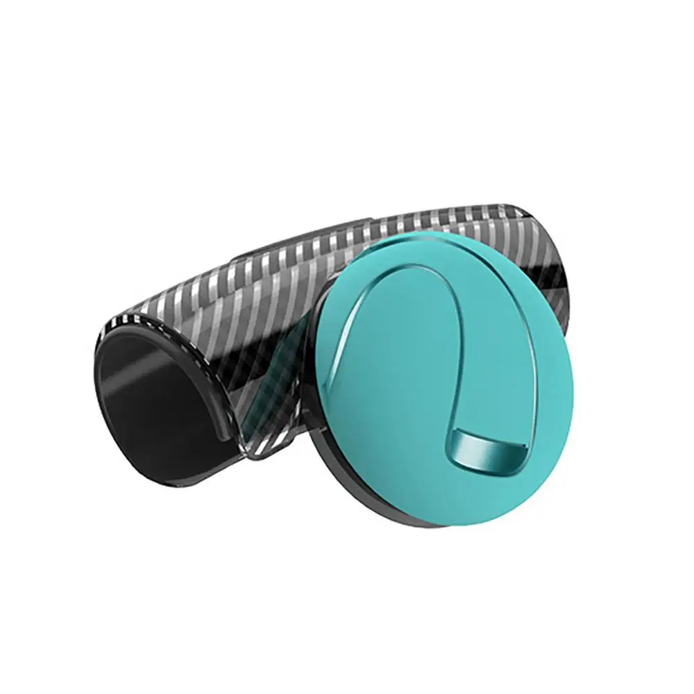 Практичный безопасный 360 ручка рулевого колеса шаровой усилитель авто стайлинг ручка управления спиннер прочный пластиковый резиновый коврик 1,8 - Цвет: B