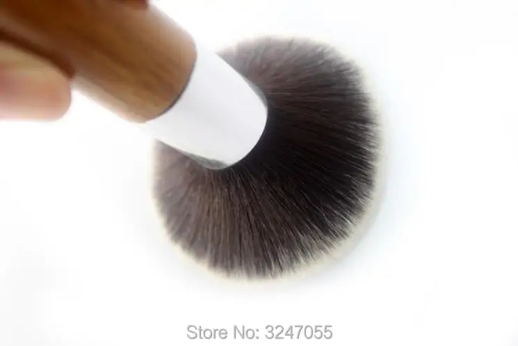 Naturais de Bambu Pincéis de Maquiagem Kits de Cosméticos Conjunto de Maquiagem Conjuntos Profissional Conjunto Fundação Blending Brush Tool Brusher 11 Pcs * 3 8 Beleza e saúde