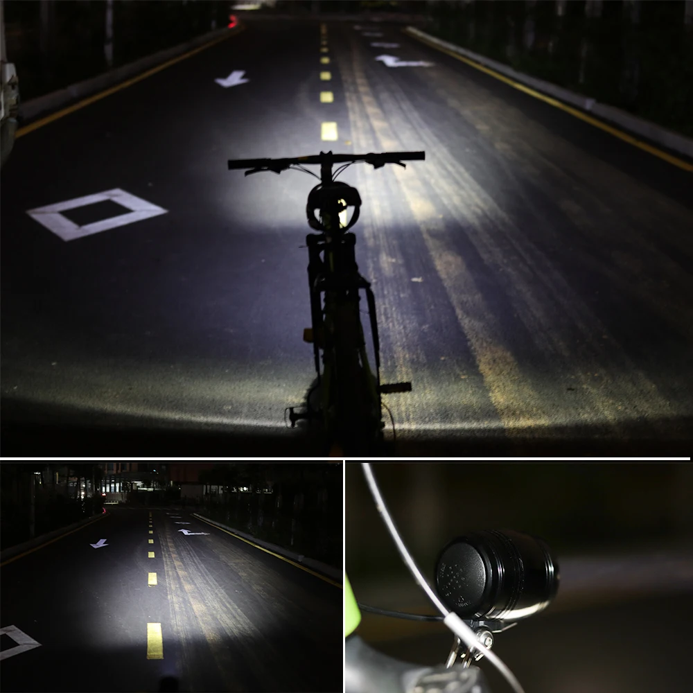 Top ebike light with headlight and taillight set suitable for Input 12V 24V 36V 48V bafang Led Lamp e bike light fornt 2