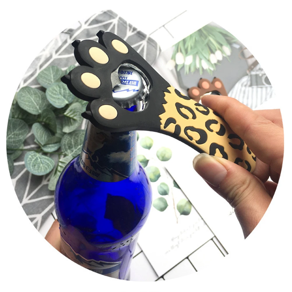 

Portable Creative Cat Paw Shaped Bottle Opener Glass Beer Bottle Opener Kitchen Bar Tools Unique Creative Christmas Gift