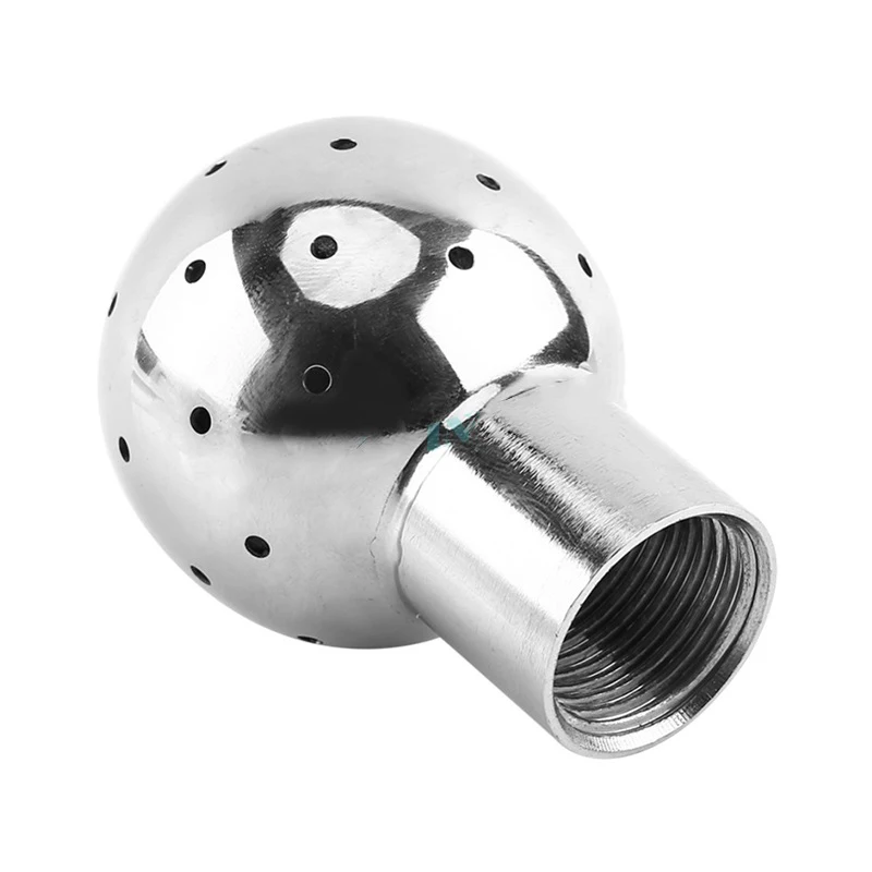 1 1/4" DN32 304 Stainless Steel Sanitary Weld 360 Degrees Fix Spray