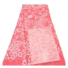 Me-dusa/высококачественное модное кружевное платье с цветочным узором, африканский кружевной французский Фатин, кружевное свадебное платье, ткань, 5 ярдов/шт