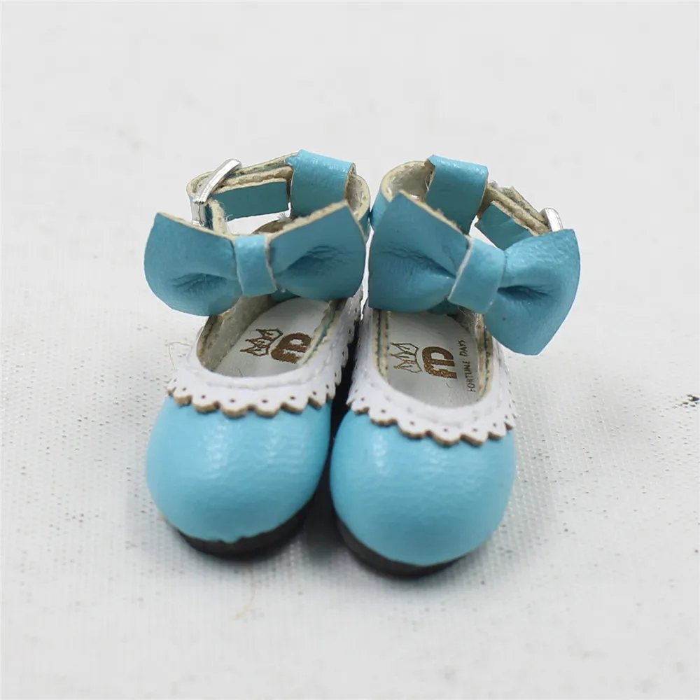 Blyth doll shoes with Bow Nine different colors can be choosing Cute Neo 1/6 BJD 11