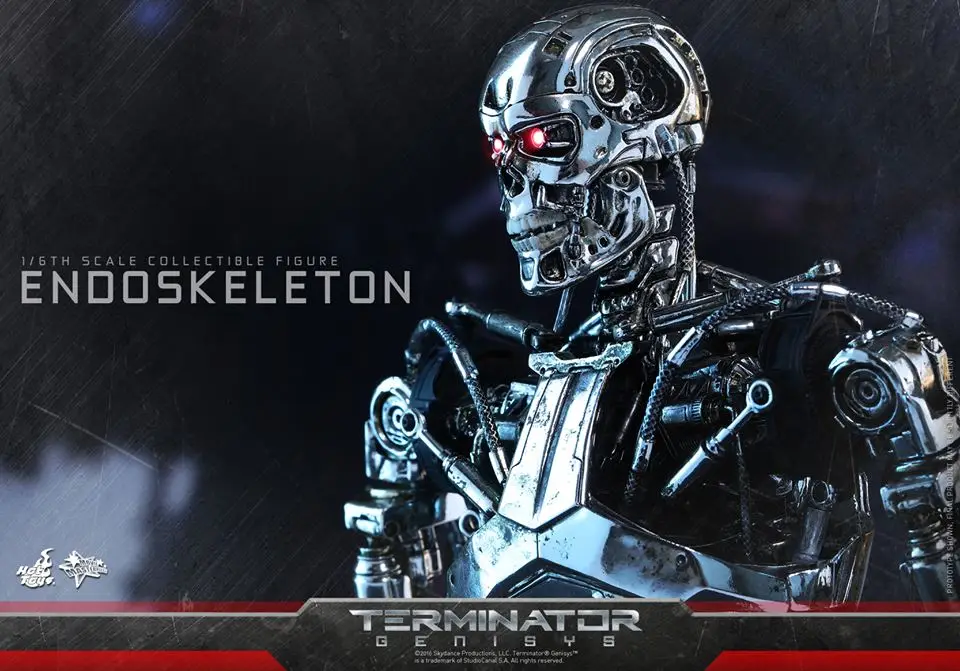 Новинка 1/6, оригинальная модель Terminator Genisys 5, модель Endoskeleton, коллекция, фигурки, игрушки, новая коробка