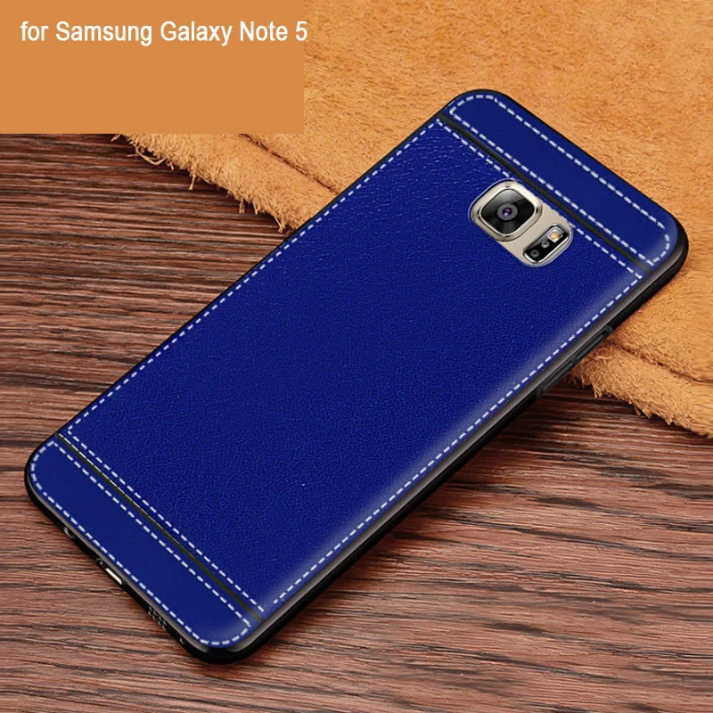 Кожаный чехол для samsung Note 3 Note4 Note 5 Note8 Note 9, мягкий черный силиконовый чехол для samsung Galaxy Note 3 4 5 8 9, чехол