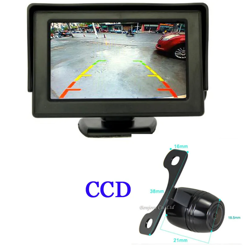 

Best Price Car Parking Assistance System 4.3" inch Rear View Mirror Monitor Parking Car Monitor + Parking Car Rear View Camera
