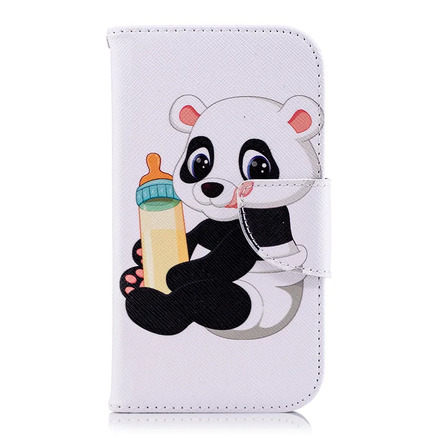 For NOKIA 1 2 3 5 elephant 3D Painted Protective Mobile Cover NOKIA 2.1 3.1 5.1 lovely Cartoon PU Leather Flip Phone Cases