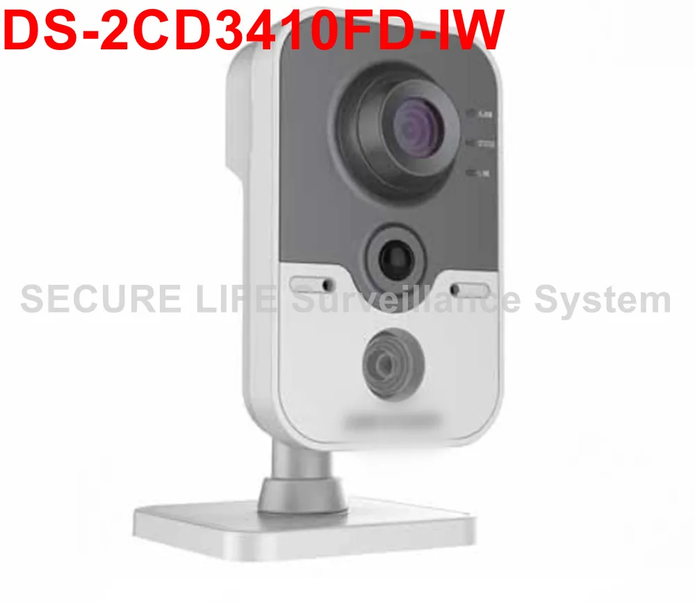DS 2CD3410FD IW Multi language version mini Cube wireless cctv camera