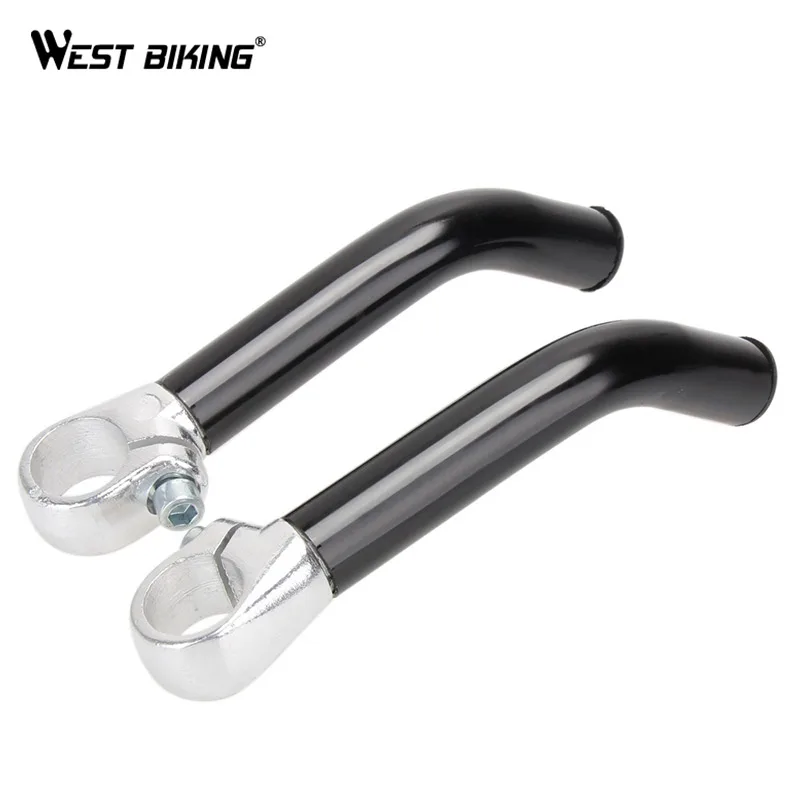 WEST BIKING Aluminum Alloy Rest Handlebar Bike End Bars Cycling Handle