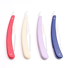 10 шт. 14,5*1,5 см парикмахерская бритва край складной нож для бритья салон Инструменты для удаления волос Бритва инструменты для красоты C6105