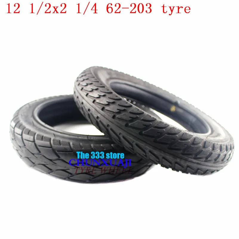 3 pack child bike tyre 12" 12 1/2 x 2 1/4 etrto 62-203 3 rooms have air 