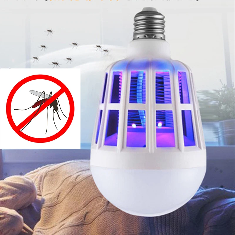 Buy 2 in 1 LED Bulb Mosquito Killer Lamp E27 15W Pest