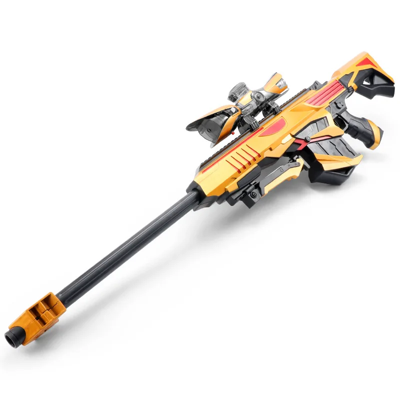 البلاستيك مكبر الأشعة تحت الحمراء مسدس لعبة النخبة الهواء لينة رصاصة مائية اطلاق النار في الهواء الطلق لعبة لصبي الأطفال قناص بندقية مسدس ال...