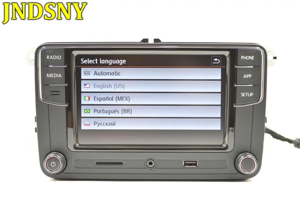 JNDSNY Android Авто CarPlay R340G RCD330G Noname RCD330 Plus MIB радиоприемник для VW Golf 5 6 Jetta CC Tiguan Passat Polo RCD510 RCN210