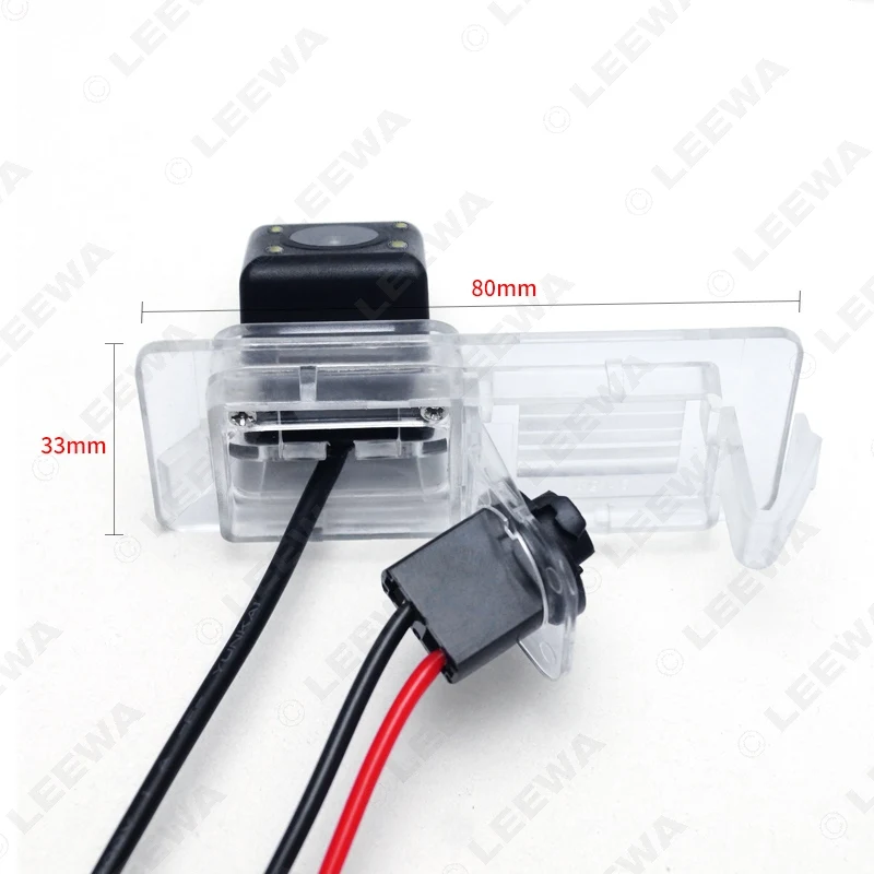 LEEWA HD Car Rear View Camera With LED Light For Renault Fluence/Dacia Duster/Megane 3/Nissan Terrano  #CA2810