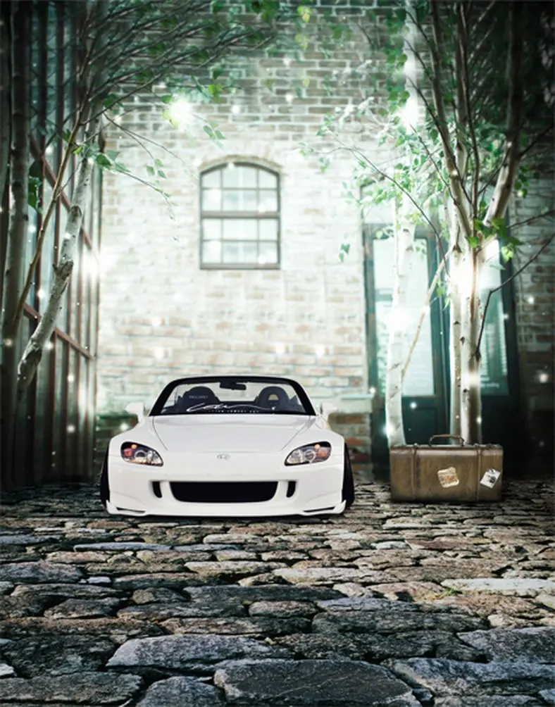 

5X7 футов каменный пол автомобиль дом фотография фоны фото реквизит студия фон