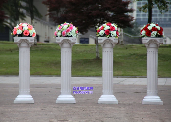 Plastic roman column fashion roman column outdoor wedding props supplies