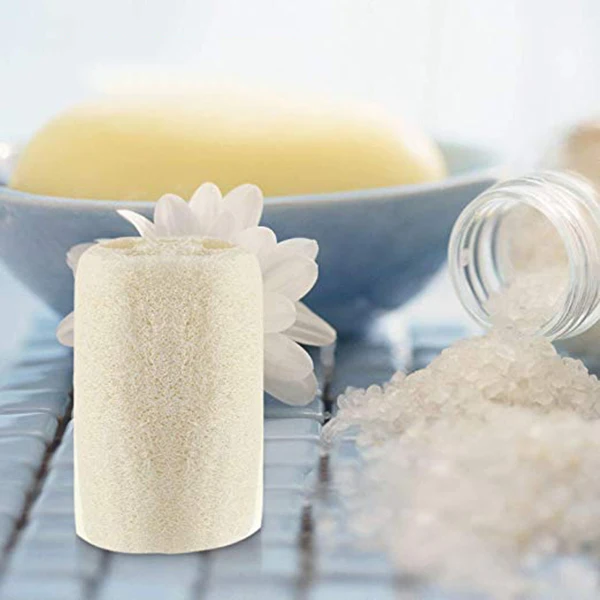Натуральный 6 упаковок органической мочалки Loofah Spa отшелушивающая мочалка
