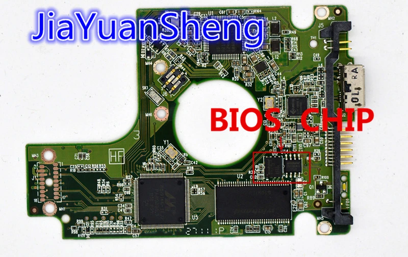 WD5000BMVW/Jia Yuan Sheng HDD PCB/2060-771814-001 REV P1, 2060-771814-001 REV A 2060 771814 001/771814-401, 771814-901