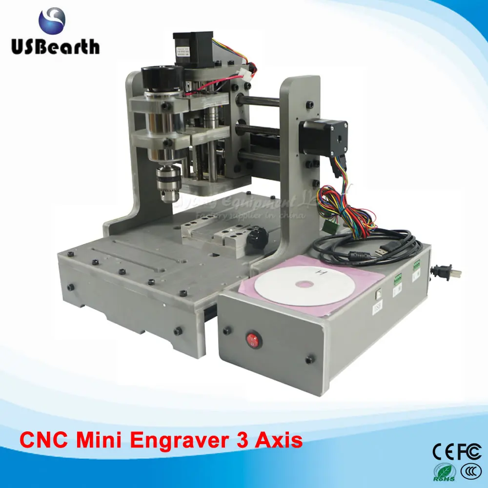 3 axis CNC Router 200*300*80mm carving size pcb milling machine for hobby no tax to Russia | Инструменты