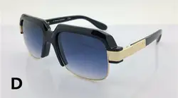 670 Высокое качество Марка полукадра модные дизайнерские мужские модные солнцезащитные очки женские модели в стиле ретро UV400