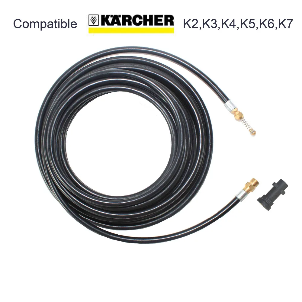 

7.5m/25' to 25m/85' 16MPa/2300PSI(A13) sewer drain cleaning hose for Karcher K1K2K3K4K5K6K7