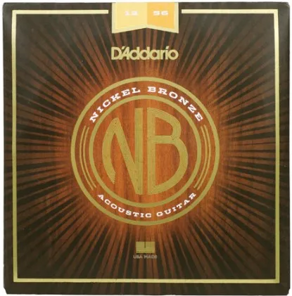 D'addario NB никель бронзовые для акустической гитары струны, все 5 моделей, NB1047 NB1152 NB1253 NB1256 NB1356