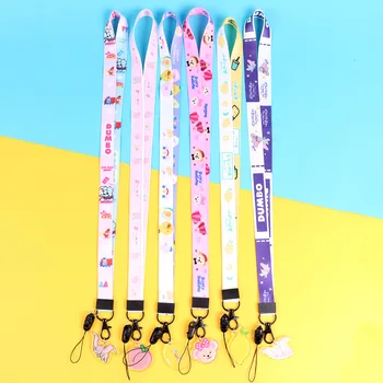 

Cartoon ribbon mickey dumbo lanyard for keys phone cord strap keychain lanyard for phone neck strap lanyard neck strap keycord