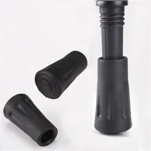 2 Pcs Wearable Rubber Tip End Cap Hammers Trekking Pole Hiking Stick Outdoor Sports Camping Accessories