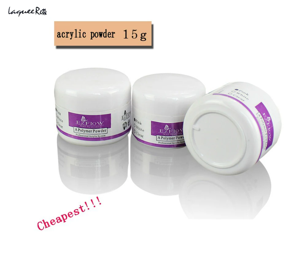 High Quality Acrylic powder Nail Tools Ezflow Crystal Powder Extend Nail Glue Phototherapy