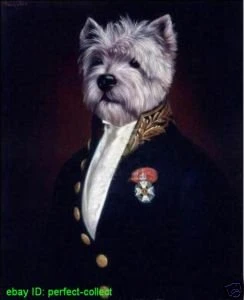 dog general painting