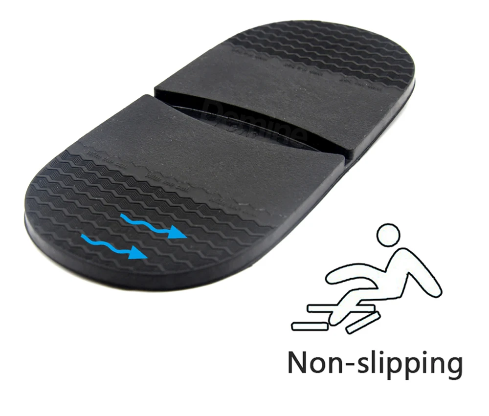 Thicken Rubber Shoe Soles for Men Leather Business Shoes Heel Sole Non-slip Repair DIY Replacement Outsoles