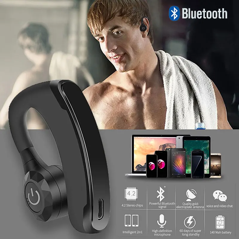 

Bluetooth Earphone Headset Headphone Stereo Bluetooth +EDR Mini Smart Phone Practical CSR8615