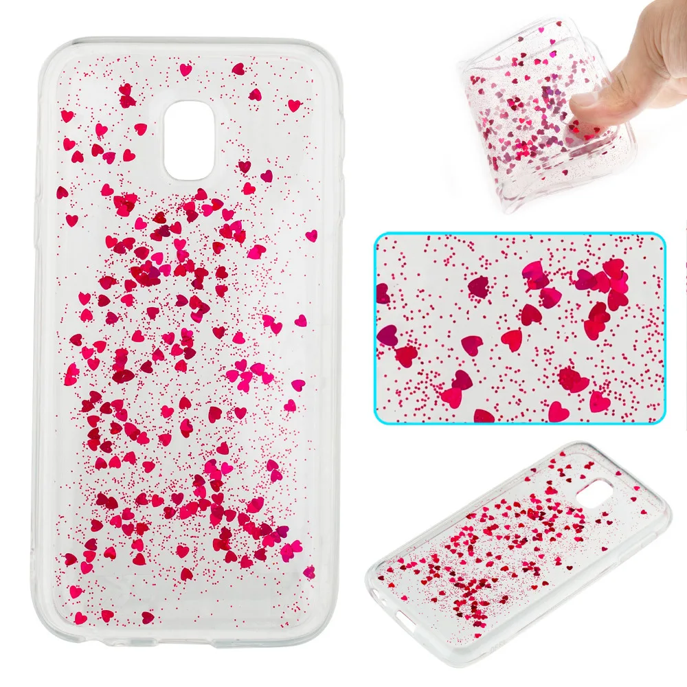 High Quality Soft Love Series Drops of glue TPU Phone Back Cover Case For Samsung Galaxy J330 |