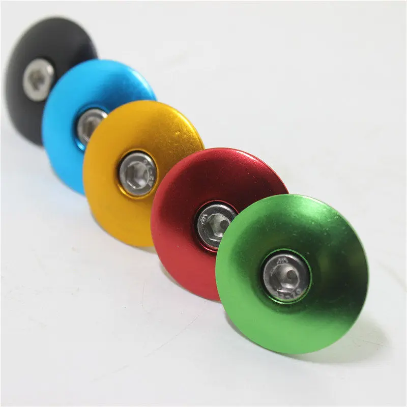 MTB Bike Road Bicycle 1 1/8" Stem Headset Top Cap Spacer+Steel Bolt