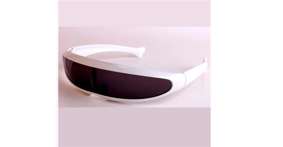 jumlai XMen Personality Sunglasses Laser Glasses Men Women Sunglass Robots Silver Lens Sun Glasses Men's Driving Goggles  (8)