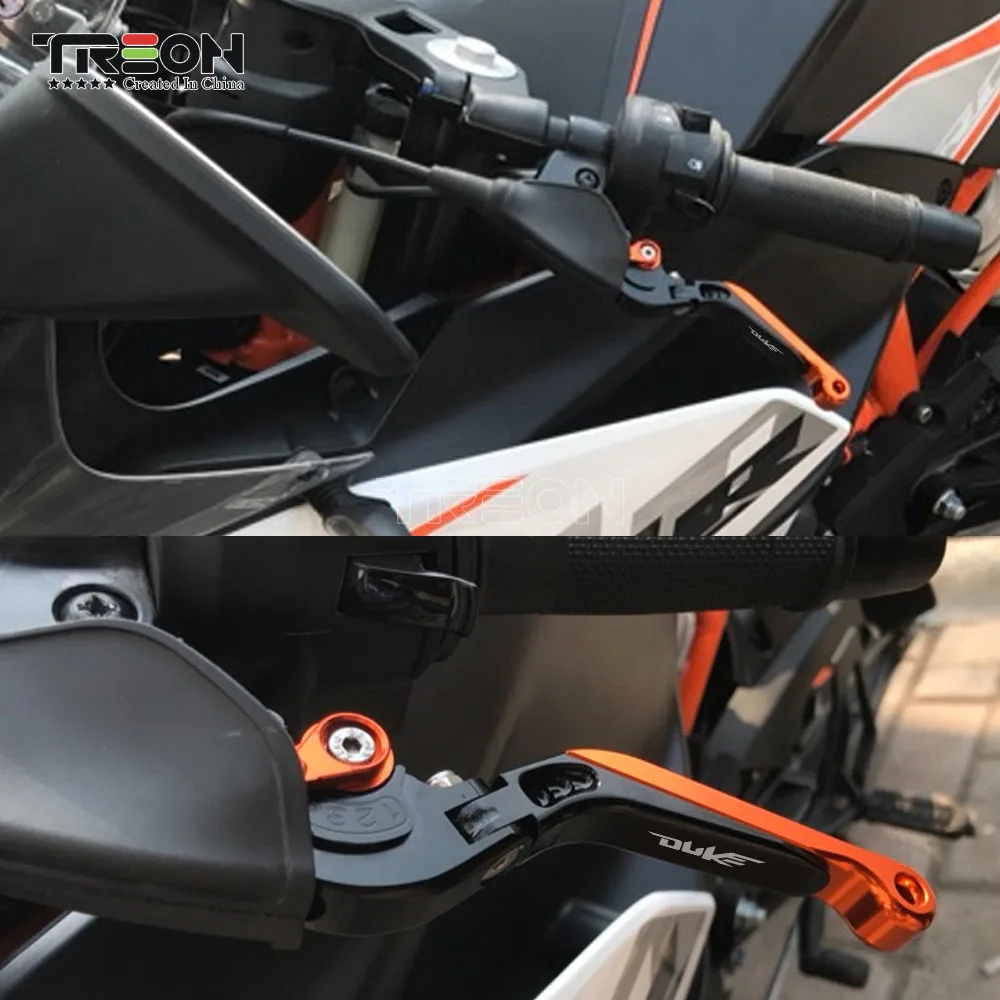 Логотип DUKE для KTM Duke 390 200 125 duke 2013 2017 аксессуары мотоциклов Складная ручка