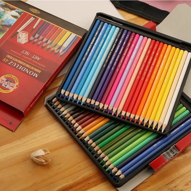 Art Supplies Colored Pencils  Art Supplies Colour Pencils - 36/48/72 Colored  Pencils - Aliexpress