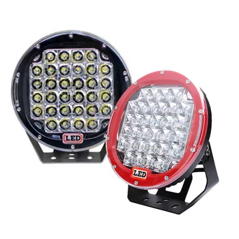 

TNOOG 1pcs 12V 24V 9 inch 96W Round LED Work Light Spot Flood beam For 4x4 Offroad Truck Tractor ATV SUV Driving Lamp