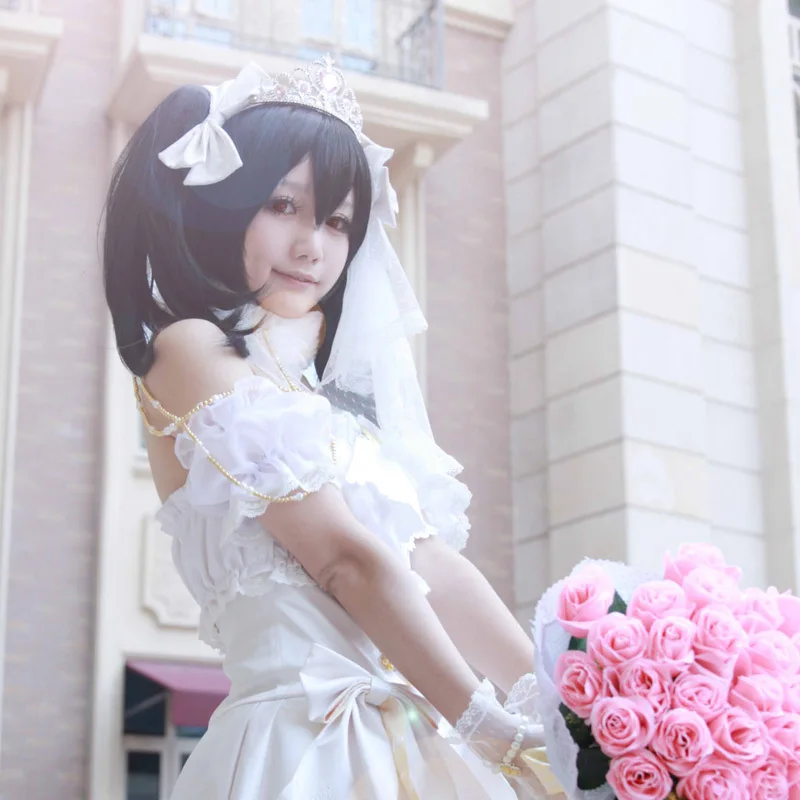 Love Live Nico Yazawa Cosplay School Idol Project White Satin Love Live Nico Yazawa Cosplay School Idol Project White Satin Wedding Dress Costume Anese Uniform Anime On Aliexpress Alibaba Group