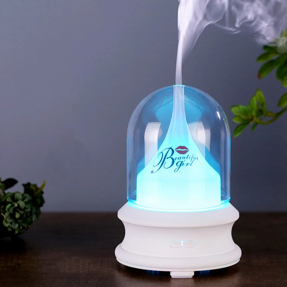 

USB Aroma Air Diffuser Ultrasonic Air Humidifier Essential Oil Aromatherapy Diffuser with Night Light Mist Maker For Home