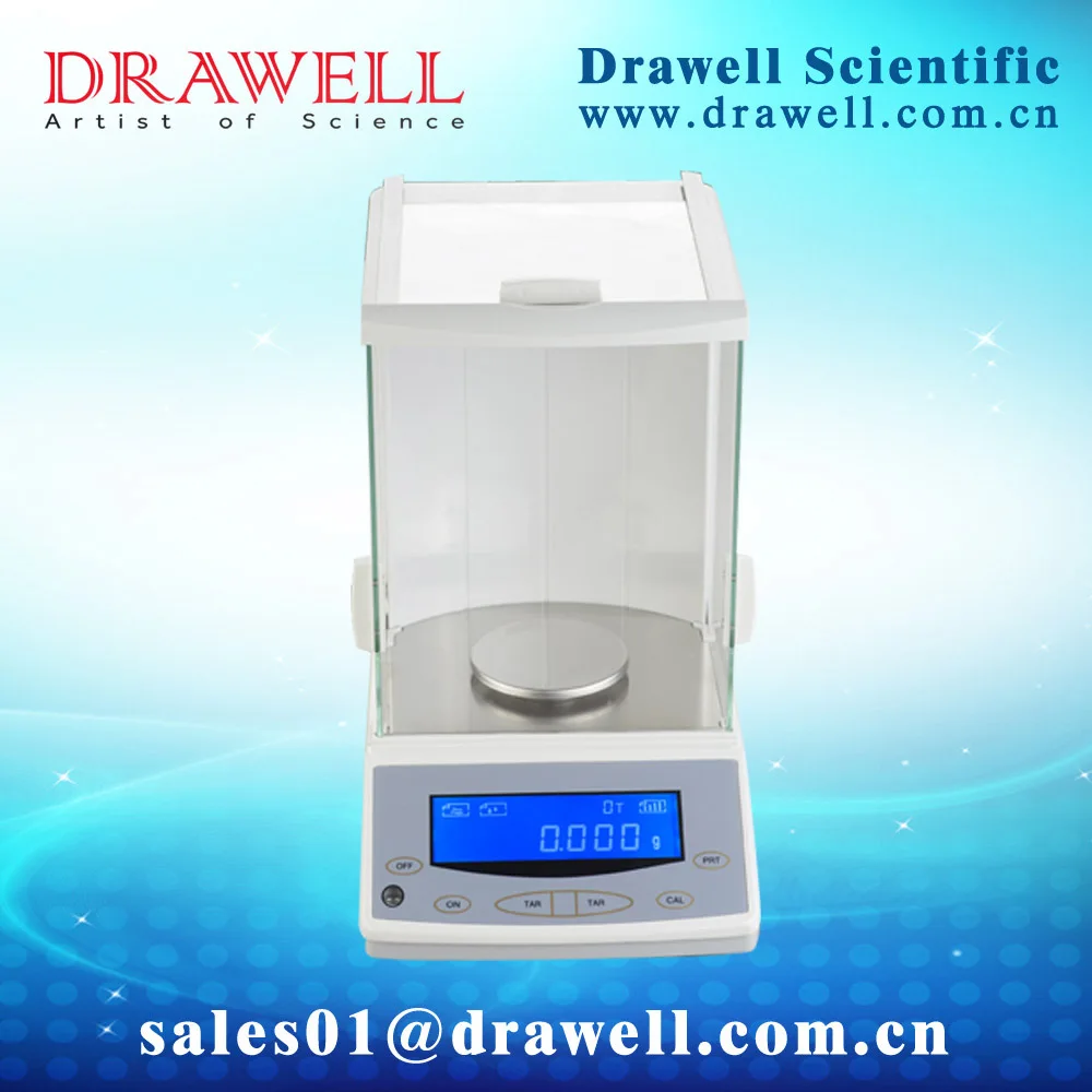 High precision DT B series Load Cell Analytical Balance( 1mg; External
