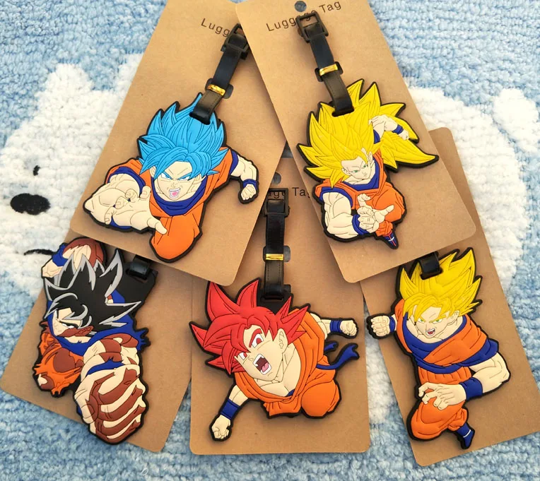 IVYYE Dragon Ball Anime Travel Accessories Luggage Tag Suitcase ID