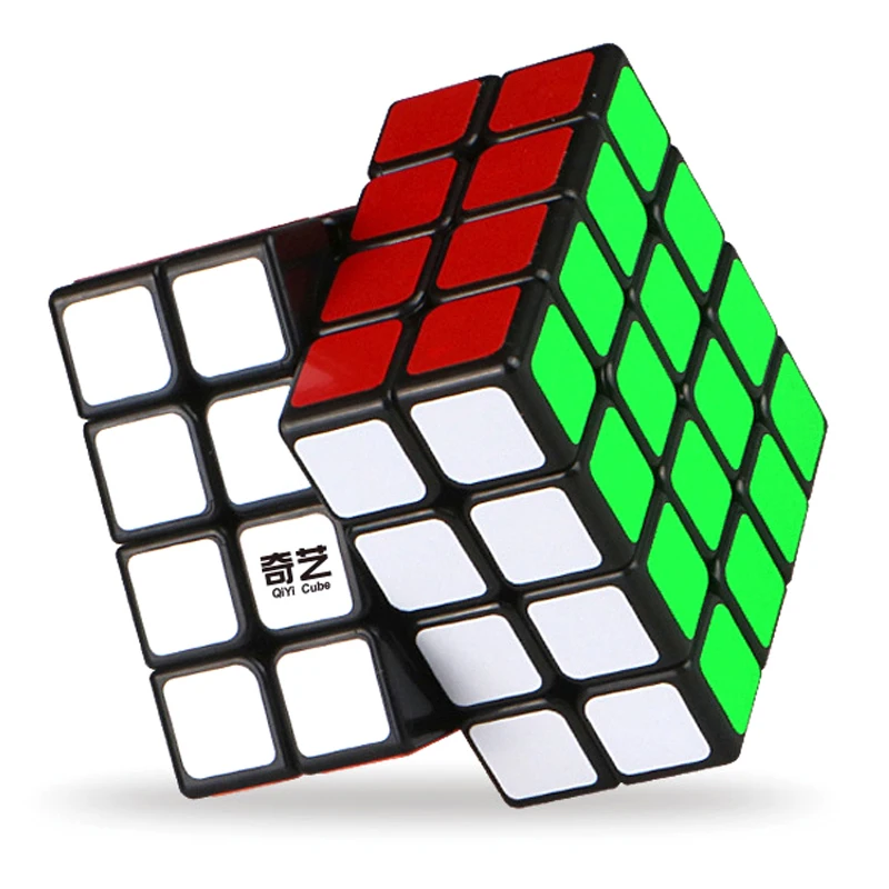 QIYI профессиональный 4X4X4 куб скорость для наклейки головоломка куб антистресс нео Rubix Cubo Magico для детей обучающая игрушка