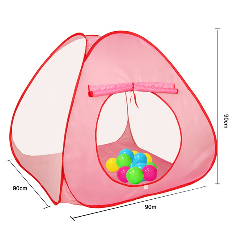 Развивающие складные детские игрушки для игры в бассейн с мячом в океане, детские игрушечные палатки TD0029
